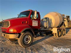 2001 Sterling LT8500 T/A Transit Mixer Truck W/Booster 