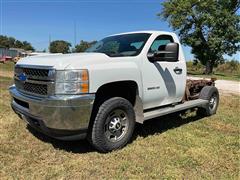 2011 Chevrolet Silverado 2500 HD 4x4 Cab & Chassis 