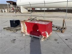 Fuel/Hydraulic Oil Tanks W/Mounting Brackets 