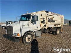 2004 Kenworth T300 T/A Feed Mixer Truck W/Roto-Mix 620-16 