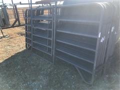 CountryLine 6 Bar Portable Steel Corral Panels 