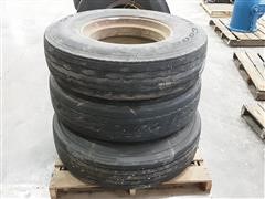 BF Goodrich 11R22.5 Tires & Rims 