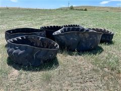 Turned Tire Feeders 