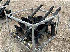 2024 Greatbear Skid Steer Auger Attachment 