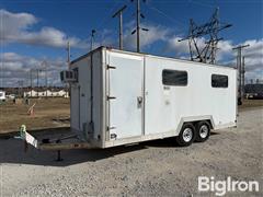 1997 Duo Lift V2027D 25' Cargo T/A Trailer 