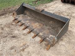 84” Bucket Skid Steer Attachment 