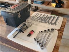 Tool Box, Wrench Sets And Tools 