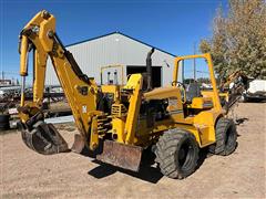 2002 Vermeer V8550A 4x4x4 Trencher W/Backhoe 