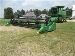 1998 John Deere 925F 25' Flex Head 