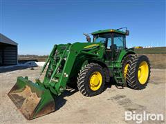 2006 John Deere 7920 MFWD Tractor W/Loader 