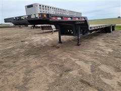 2011 Trail King TK70LCS-482 T/A Drop Deck Flatbed Trailer 