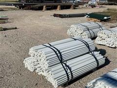 Fiberglass Round Tube Fence Posts 