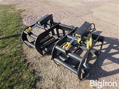 2024 Mid-State Brush Grapple Skid Steer Attachment 