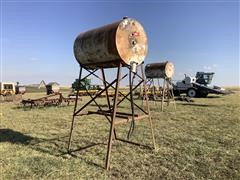 300 Gallon Gasoline Tank On Stand 