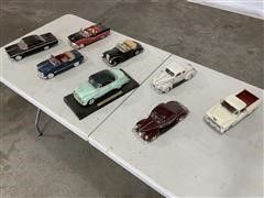 1/16 Scale Vintage Diecast Display Cars 