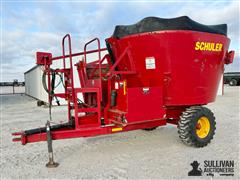 2018 Schuler 2820M Vertical Mixer Feed Wagon 