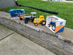 Ford New Holland & White Model Toy Tractors 