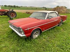 1965 Ford Galaxy 2-Door Convertible Car (FOR PARTS) 
