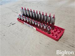 Blue-Pt 1/4" Drive Standard Socket Set 
