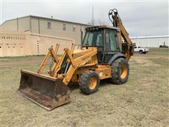 Case 590 Super L Loader Backhoe W/Extendahoe 