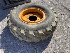 John Deere 14.00-24 Road Grader Tire And Wheel 