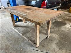 Shop Built Workbench 