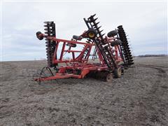 Sunflower 1434-36 Tandem Disk W/3 Bar Harrow 