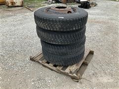 Michelin 10R22.5 Tires W/Wheels 