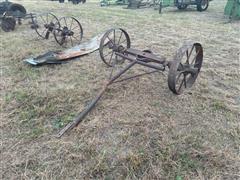 Steel Wheel Wagon Frame 