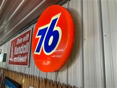 76 Lighted Sign 