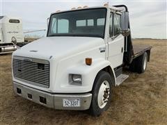 2000 Freightliner FL60 S/A Flatbed Truck 