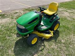 2006 John Deere 155c Automatic Lawn Mower Garden Tractor 