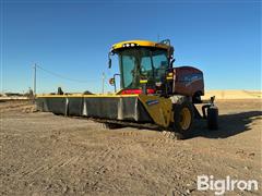 2017 New Holland Speedrower 260 Self Propelled Windrower W 416 Durabine Head 