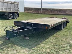 1989 Towmaster 20’+5’ T/A Flatbed Trailer 