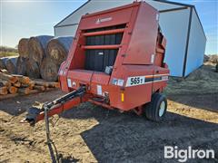 Hesston 565T Round Baler (FOR PARTS) 