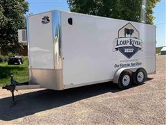 2020 R&M T/A Insulated Cooler Cargo Trailer 