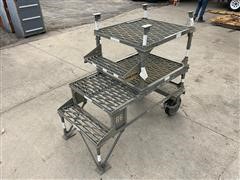 General Aviation Industries Mobile Folding Service Platform 