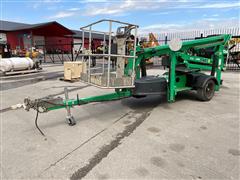 2015 JLG T350 Towable Articulated Boom Lift 