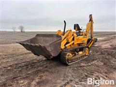 John Deere 450-BA Track Loader W/Backhoe 