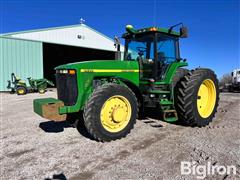 1997 John Deere 8400 MFWD Tractor W/Receiver & Display 