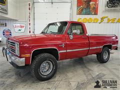 Run #155 - 1986 Chevrolet Silverado K10 4x4 Pickup 