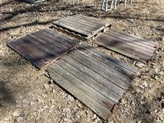 Vintage Wooden Barn Doors 