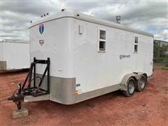 2014 Interstate I716TA2 T/A Enclosed Doghouse Trailer 