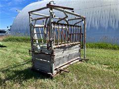 Manual Cattle Squeeze Chute 