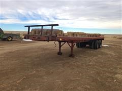 1964 Hobbs T/A Flatbed Trailer 