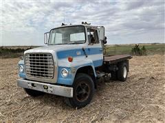 1971 Ford 8000 S/A Flatbed Truck 