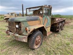 AM General M35A2C 6x6 Flatbed Truck 