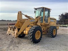 1999 John Deere 624H Wheel Loader 