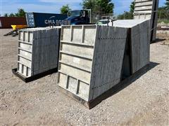 4' X 36" Commercial Aluminum Concrete Forms 