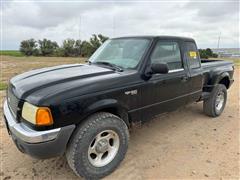 2002 Ford Ranger 4x4 Extended Cab Pickup 